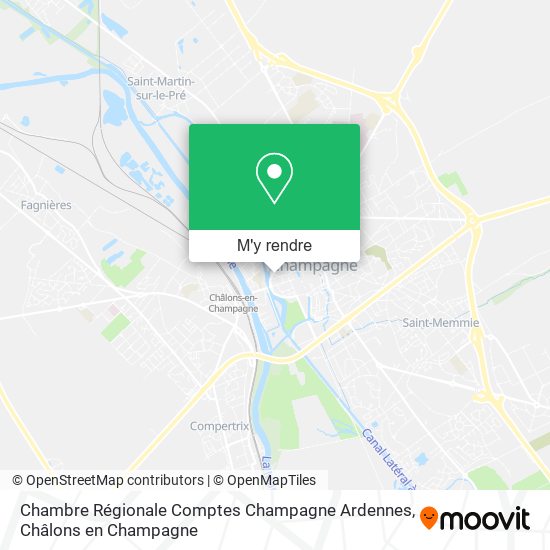 Chambre Régionale Comptes Champagne Ardennes plan