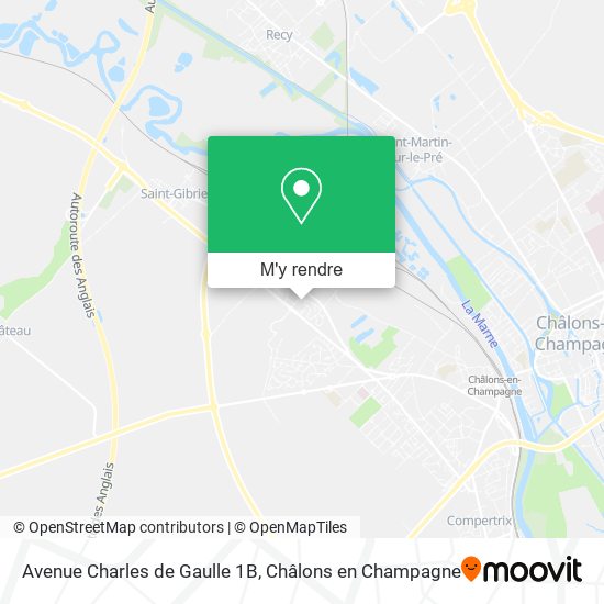 Avenue Charles de Gaulle 1B plan