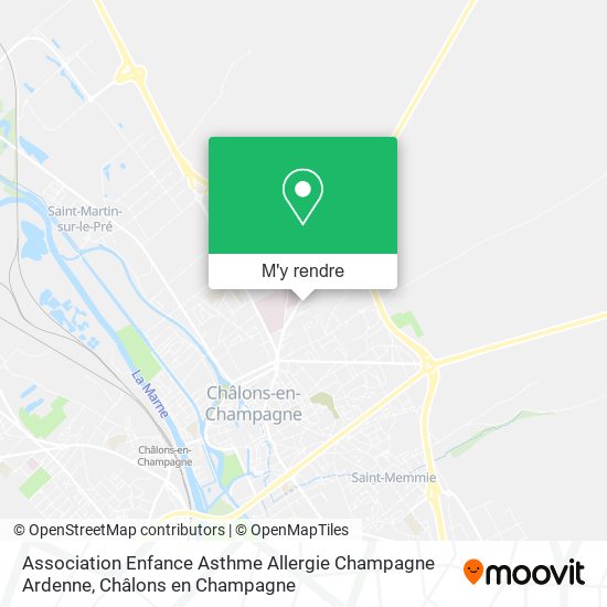 Association Enfance Asthme Allergie Champagne Ardenne plan
