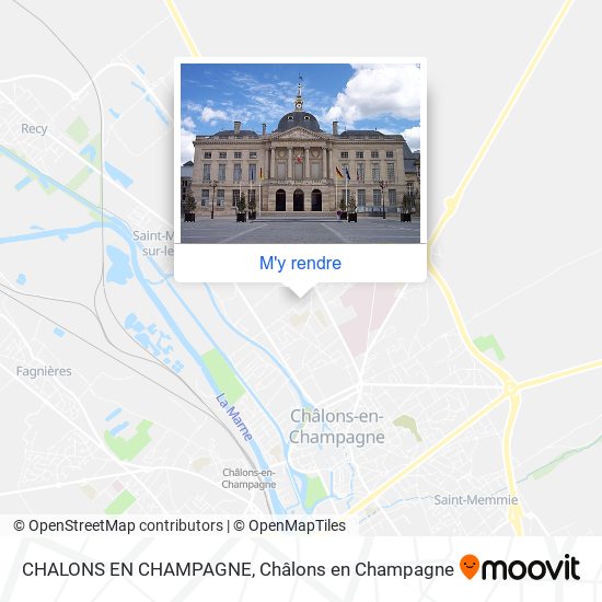 CHALONS EN CHAMPAGNE plan