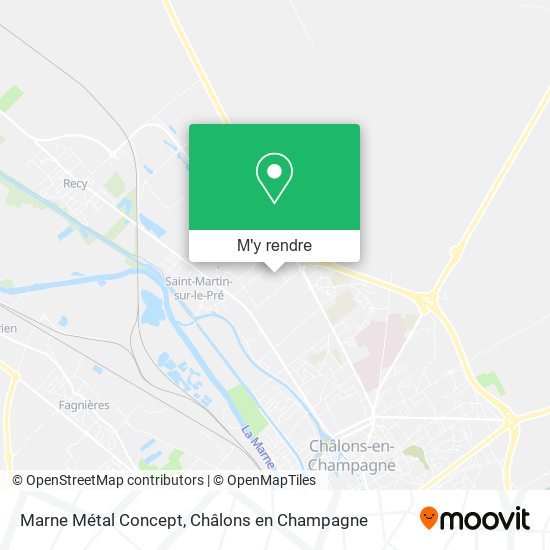 Marne Métal Concept plan