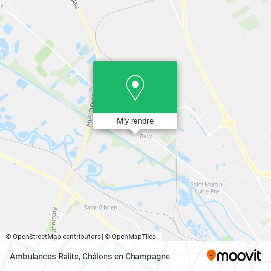 Ambulances Ralite plan