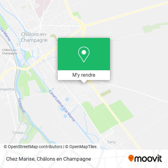 Chez Marise plan