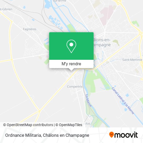Ordnance Militaria plan