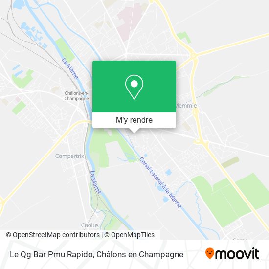 Le Qg Bar Pmu Rapido plan
