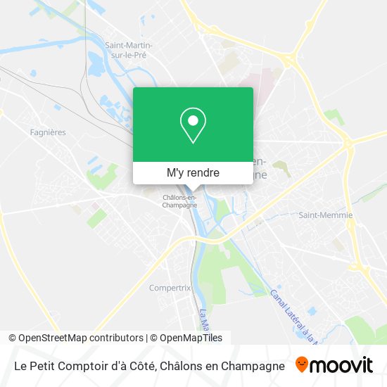 Le Petit Comptoir d'à Côté plan