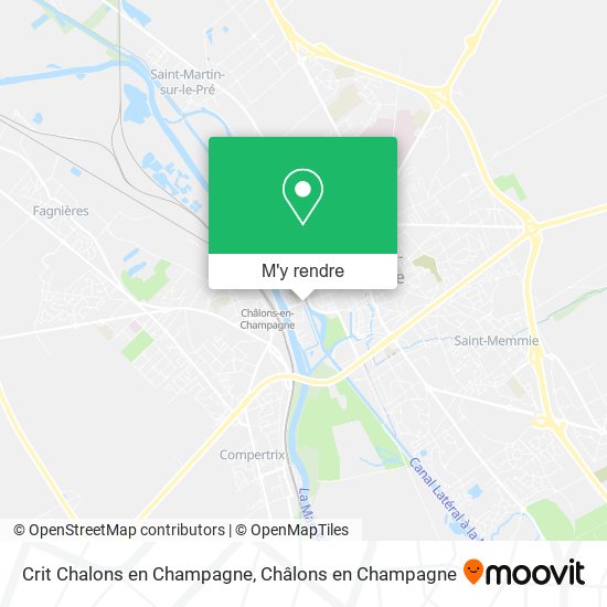 Crit Chalons en Champagne plan