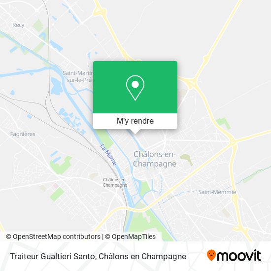 Traiteur Gualtieri Santo plan