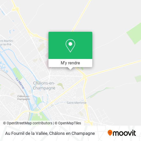 Au Fournil de la Vallée plan