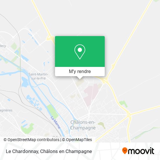 Le Chardonnay plan