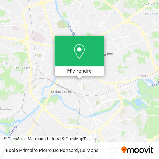 École Primaire Pierre De Ronsard plan