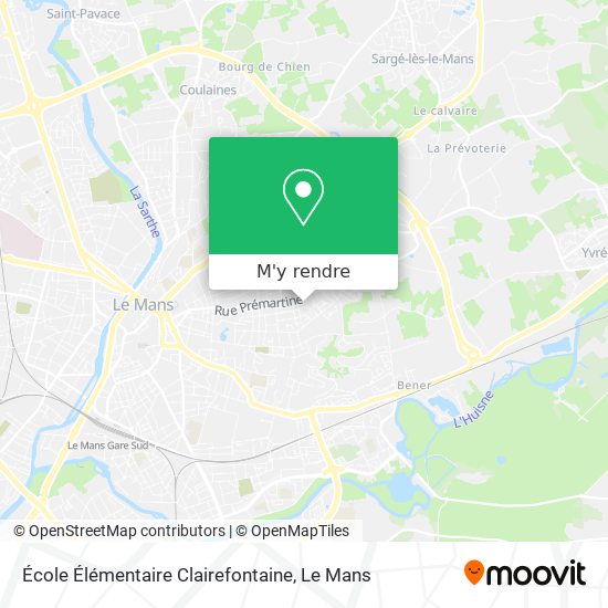 École Élémentaire Clairefontaine plan