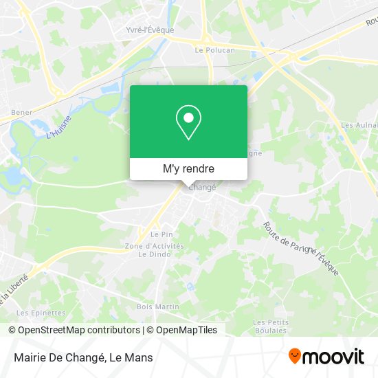 Mairie De Changé plan