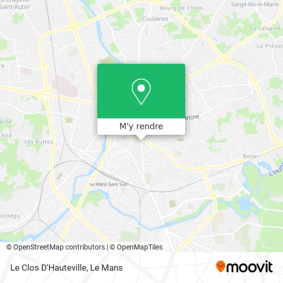 Le Clos D'Hauteville plan