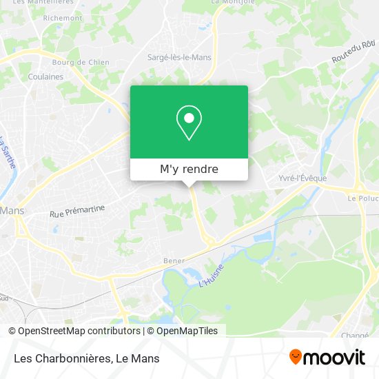 Les Charbonnières plan