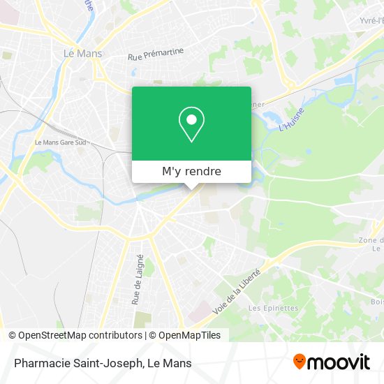 Pharmacie Saint-Joseph plan