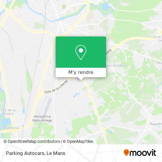 Parking Autocars plan