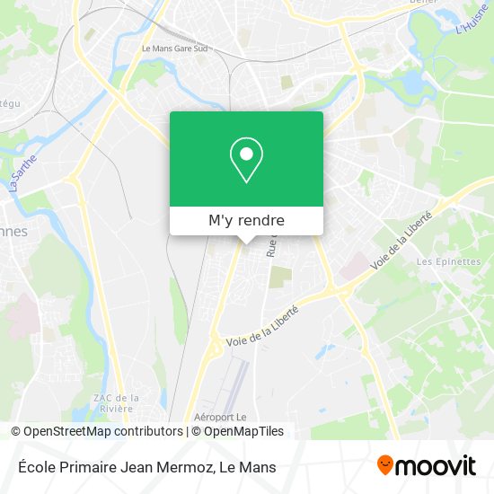 École Primaire Jean Mermoz plan