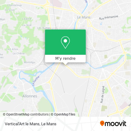 Vertical'Art le Mans plan