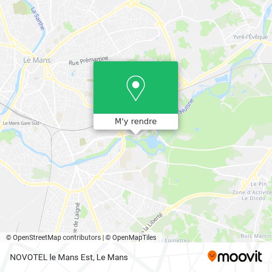 NOVOTEL le Mans Est plan
