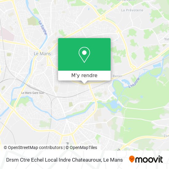 Drsm Ctre Echel Local Indre Chateauroux plan