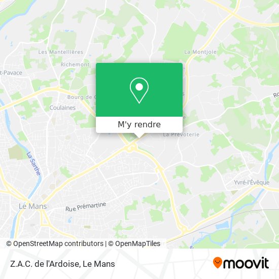 Z.A.C. de l'Ardoise plan