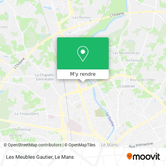 Les Meubles Gautier plan