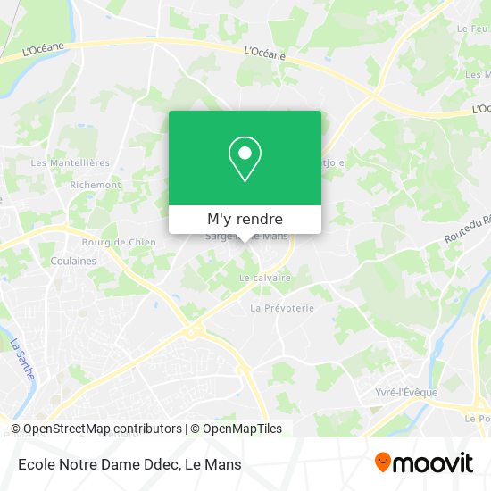 Ecole Notre Dame Ddec plan