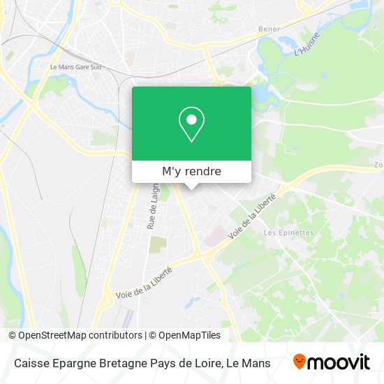 Caisse Epargne Bretagne Pays de Loire plan