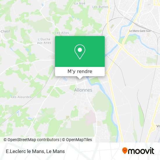 E.Leclerc le Mans plan
