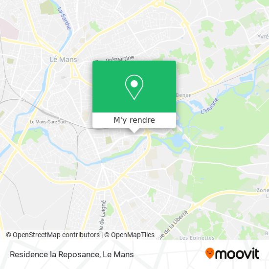 Residence la Reposance plan