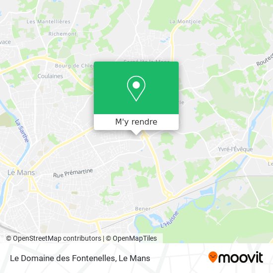 Le Domaine des Fontenelles plan