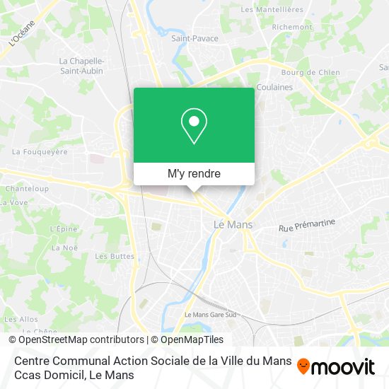 Centre Communal Action Sociale de la Ville du Mans Ccas Domicil plan