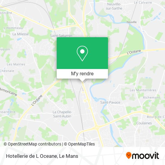 Hotellerie de L Oceane plan