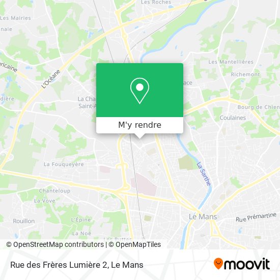 Rue des Frères Lumière 2 plan