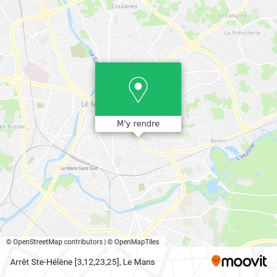 Arrêt Ste-Hélène [3,12,23,25] plan