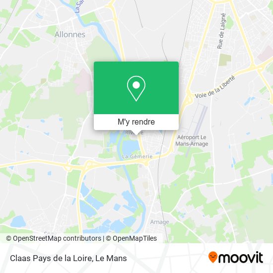 Claas Pays de la Loire plan