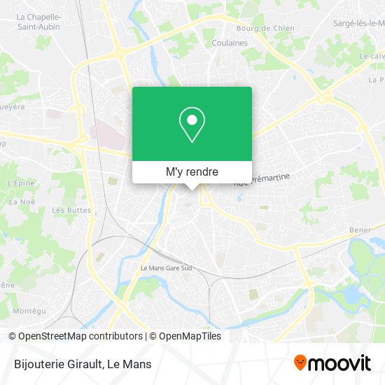Bijouterie Girault plan