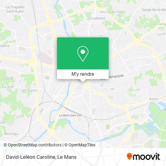 David-Leléon Caroline plan