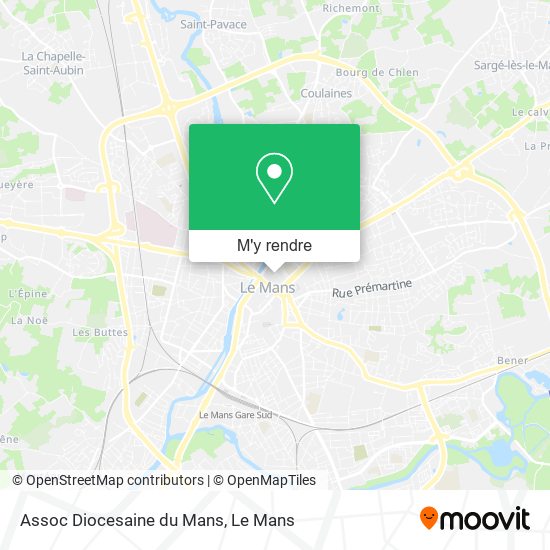 Assoc Diocesaine du Mans plan