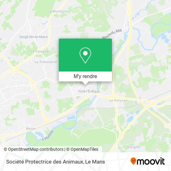Société Protectrice des Animaux plan