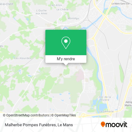 Malherbe Pompes Funèbres plan