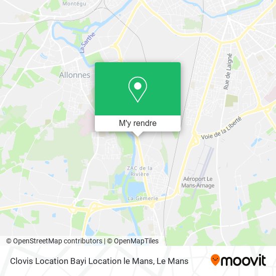 Clovis Location Bayi Location le Mans plan