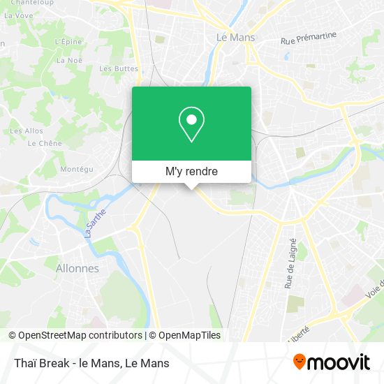 Thaï Break - le Mans plan