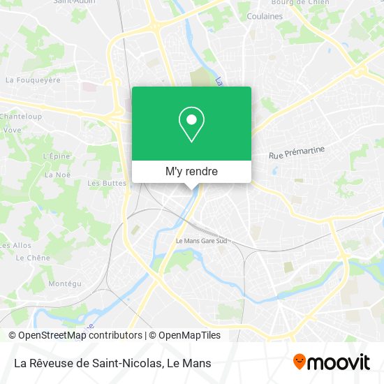 La Rêveuse de Saint-Nicolas plan