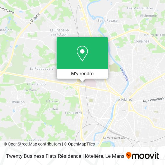 Twenty Business Flats Résidence Hôtelière plan