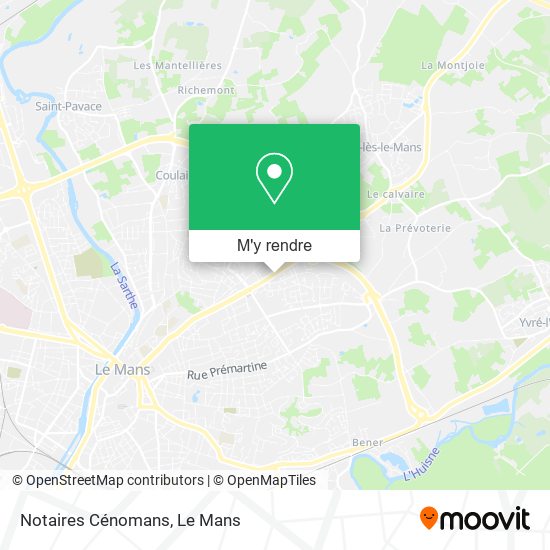 Notaires Cénomans plan