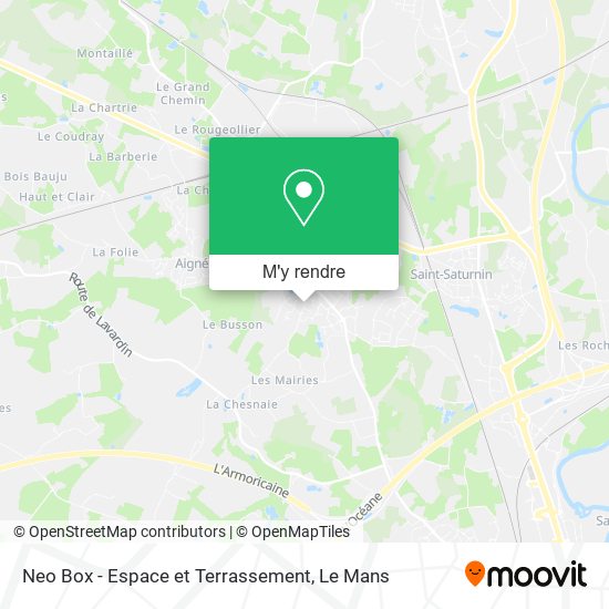 Neo Box - Espace et Terrassement plan