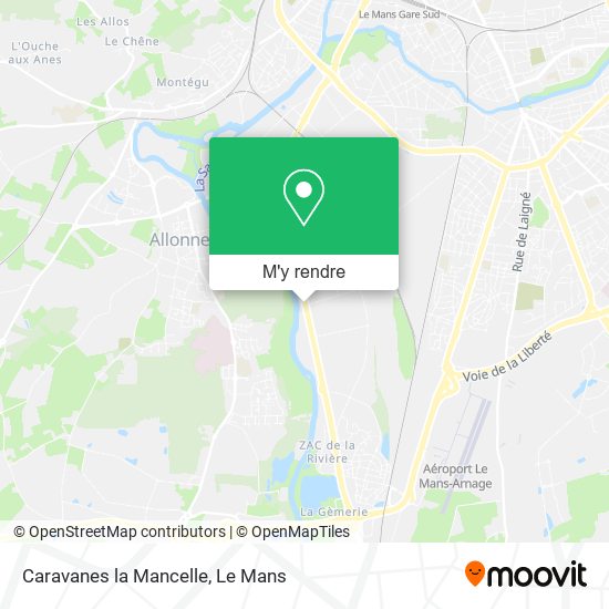 Caravanes la Mancelle plan