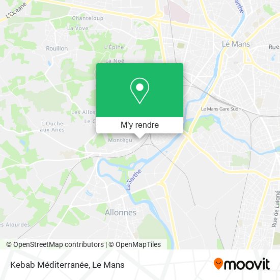 Kebab Méditerranée plan